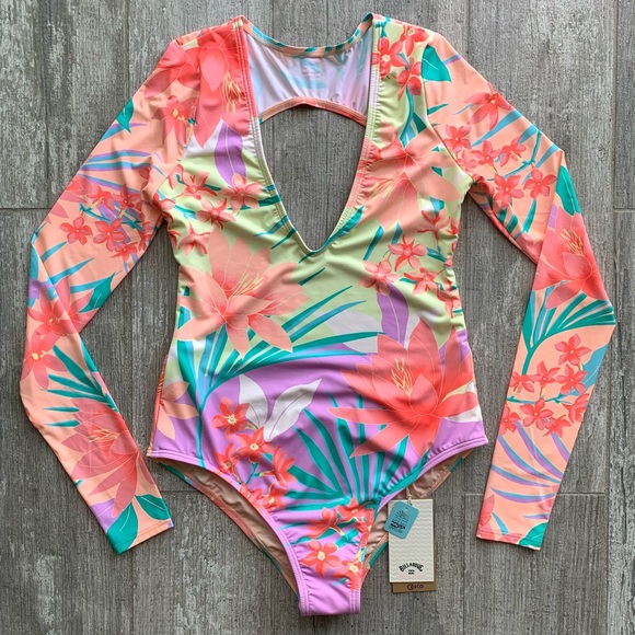 π₯π₯BILLABONG - GROOVY GARDEN LS ONE PIECEπ₯π₯ - Picture 5 of 7